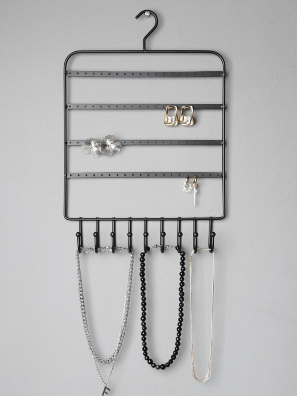 Органайзер для украшений Органайзер для украшений "Вешалка", 37*25*5см, цвет чёрный