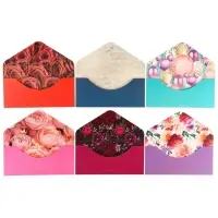 Конверты для денег &laquo;Мультики&raquo;, софт тач, набор 6 штук