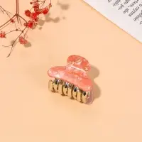 Крабик для волос &laquo;Шёлк&raquo;, переливы, 4&times;2.5 см, МИКС