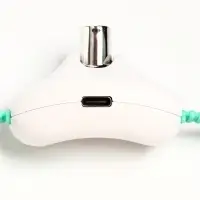 Ошейник-лазер для кошек, USB, зелёный