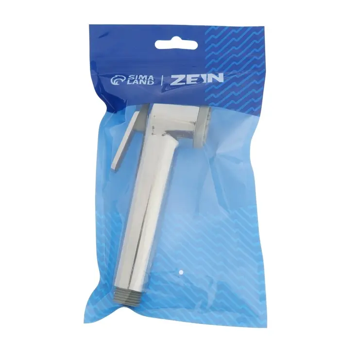 Гигиеническая лейка ZEIN Z0212, пластик, 1 режим, хром