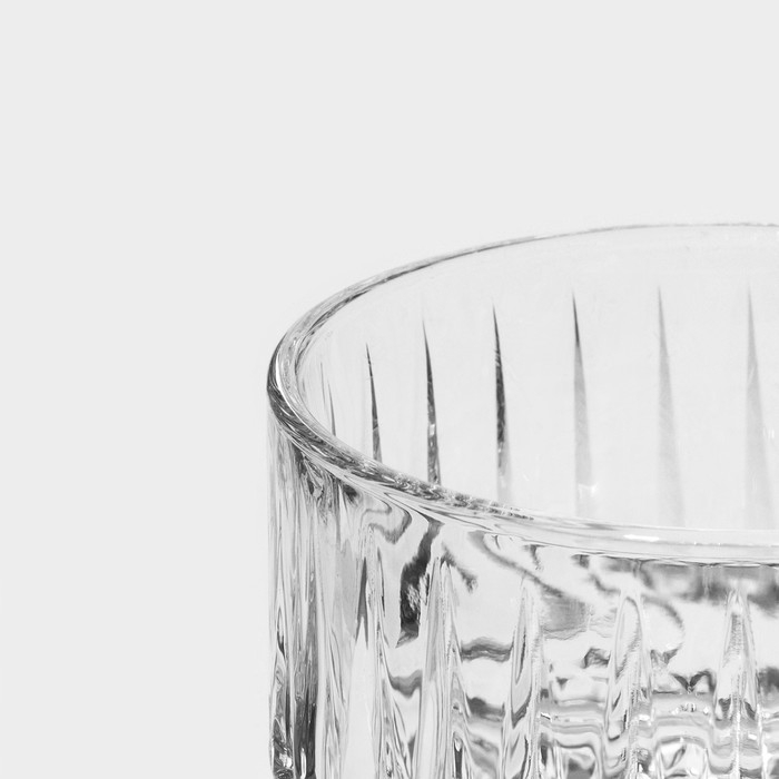 Кружка стеклянная &laquo;Элизиум&raquo; 400 мл, цвет прозрачный