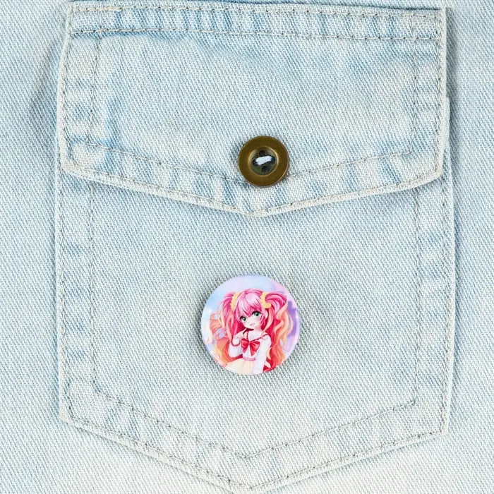 Значок металлический , закатной «Аниме для детей», d=2,5 cм, МИКС Значок металлический , закатной «Аниме для детей», d=2,5 cм, МИКС