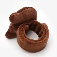 Игольница на браслете &laquo;Мишка&raquo;, 23&times;6.5 см, тёмно-коричневая