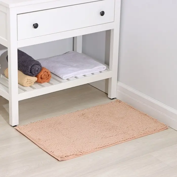 Коврик для дома Доляна &laquo;Букли длинные&raquo;, 50&times;80 см, бежевый, длина букли 2 см