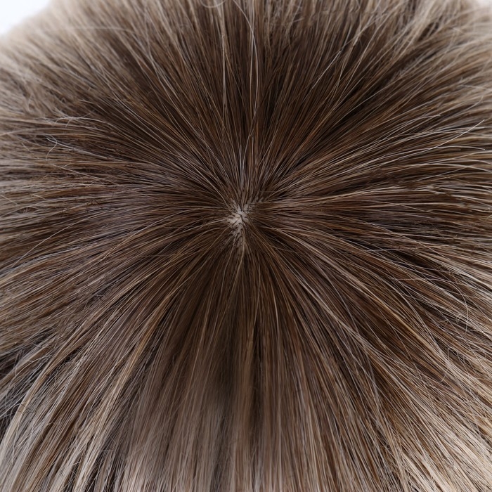 Парик искусственный, с чёлкой, имитация кожи, 16 см, 160 гр, цвет русый/блонд(#SHT8/SHT60A) Парик искусственный, с чёлкой, имитация кожи, 16 см, 160 гр, цвет русый/блонд(#SHT8/SHT60A)