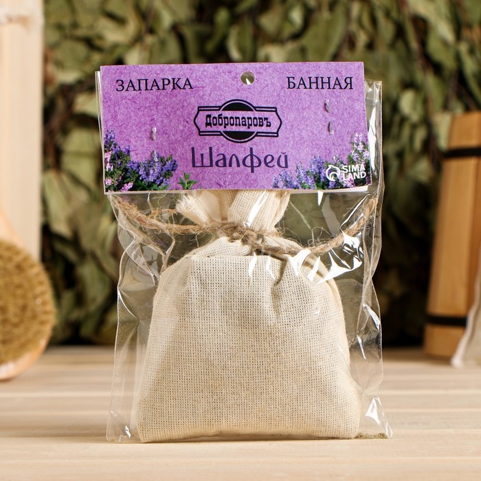 Запарка для бани натуральная Запарка для бани натуральная "Шалфей" 30 гр