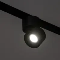 Светильник трековый BayerLux SLIM &laquo;Цилиндр&raquo;, LED, 9 Вт, 3000K-6000К, 48 В, CRI90, 6&times;6&times;10 см, чёрный