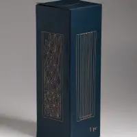 Ваза стекло настольная "Бритт" размытие, 24х8 см, прозрачный