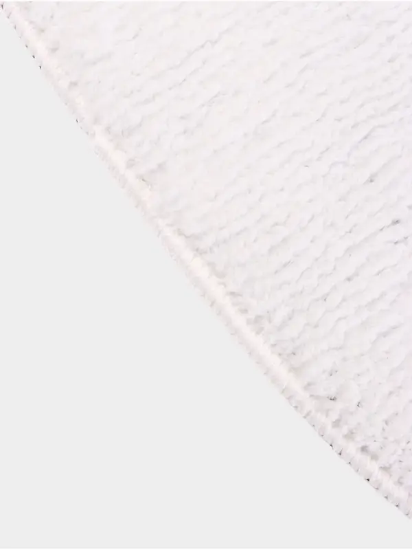 Коврик Доляна White Cat, 50.5&times;61 см, ворс 1.5 см, микрофибра, белый