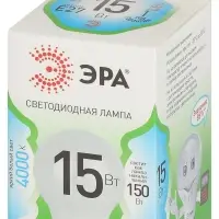 Лампа светодиодная LED 15 Вт 1500Лм 4000К груша нейтральный E27 220-240В LED A60-15W-840-E27 Green Line
