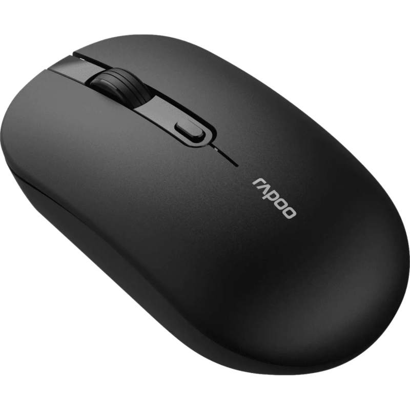 Мышь компьютерная RAPOO беспроводная B30 Silent, цвет - черный