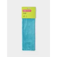 Насадка для плоской швабры &laquo;Доляна&raquo;, 42&times;12 см, микрофибра, 60 г, голубая