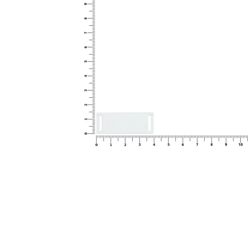 Лейбл ПВХ Kova, белый