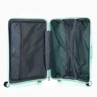 Чемодан на колёсах, 28", кодовый замок, 47&times;28&times;75 см, зелёный