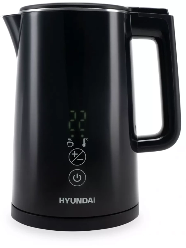 Чайник HYK-S5509 1,5л 2200Вт черный (металл)