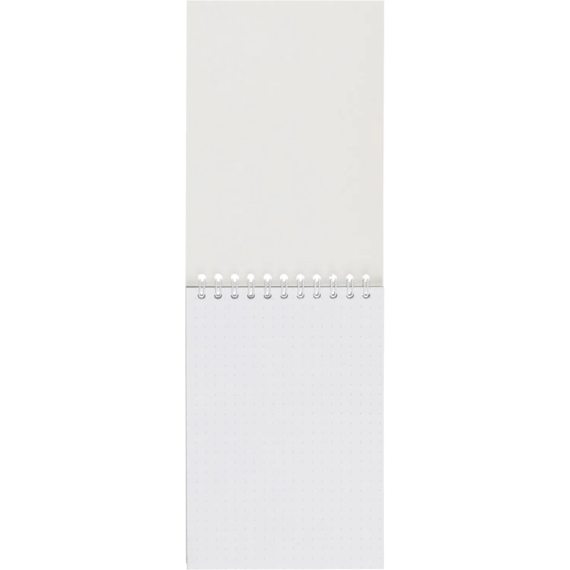 Блокнот А6,60л,точка,греб.верхн,обл.глянц.лам. Attache Fleur Коралл