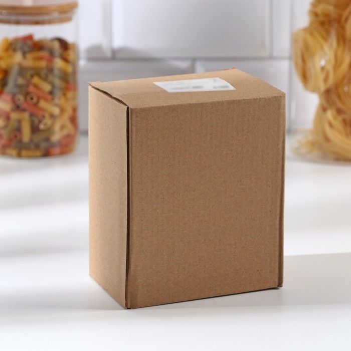 Набор для специй из стекла на подставке &laquo;Повар держит корзинки&raquo;, 3 предмета: солонка 40 мл, перечница 40 мл, подставка, цвет МИКС