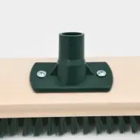 Щётка палубная, 21.5&times;8 см, усиленный угловой держатель с резьбой