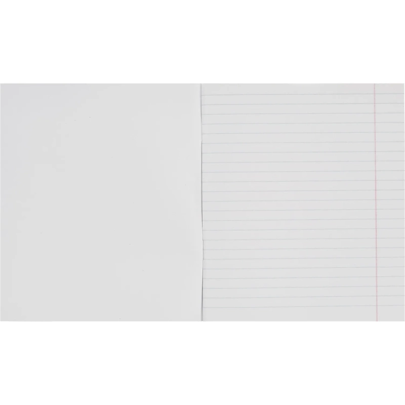 Тетрадь общая Attache,48л,лин,А5,скреп,обл.бумвин,блок офс,цвета в асс