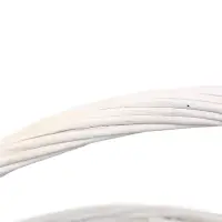 Набор корзин 3 шт ИВА 40x40x17 35х35x13 30х30x11 см ПЛЕТ ручка h=20/18/16 см бел