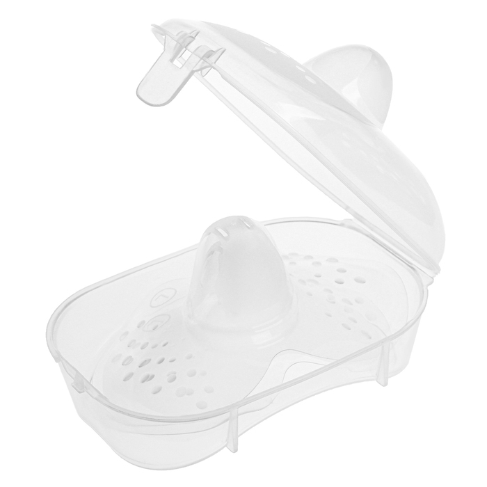 Накладки на грудь для кормления малышей силиконовые многоразовые, набор 2 шт, размер L Накладки на грудь для кормления малышей силиконовые многоразовые, набор 2 шт, размер L