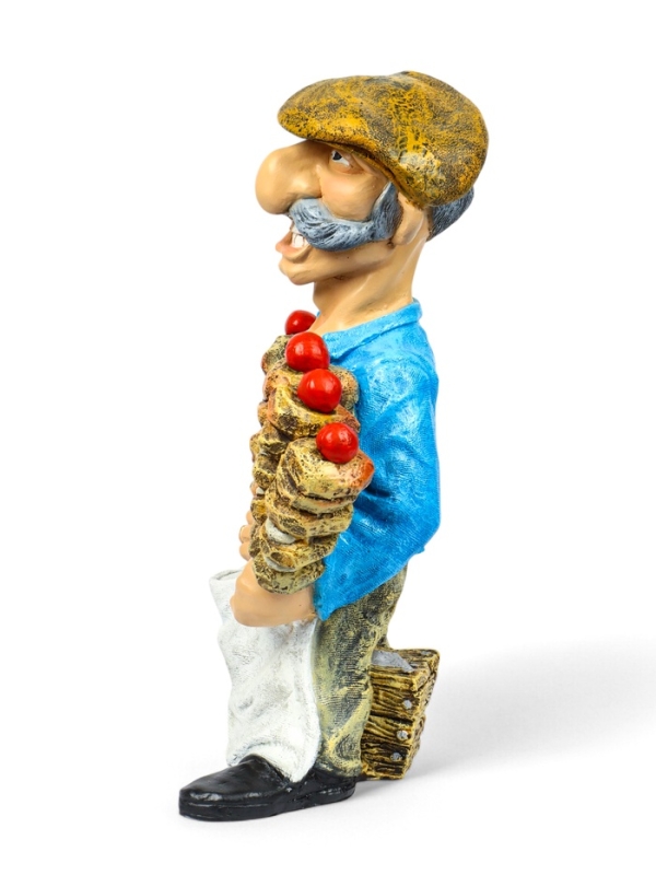 Садовая фигура из полистоуна «Шашлычник», 60×29×40 см Садовая фигура из полистоуна «Шашлычник», 60×29×40 см