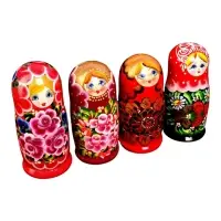 Матрёшка 5 в 1, расписная, МИКС