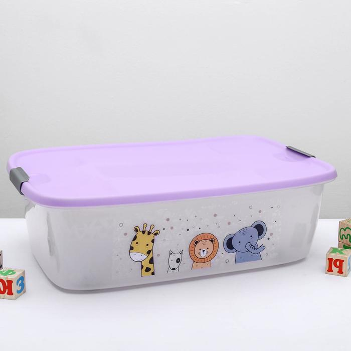 Мегабокс детский на колёсиках, 32 л, цвет МИКС Мегабокс детский на колёсиках, 32 л, цвет МИКС