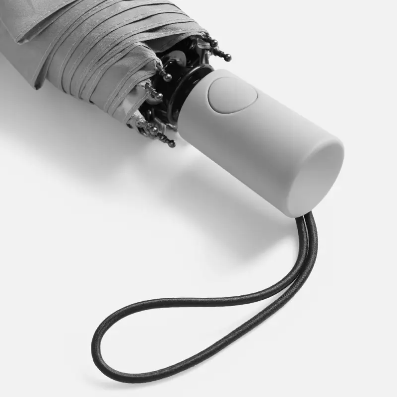 Зонт складной Hard Work с проявляющимся рисунком, серый Зонт складной Hard Work с проявляющимся рисунком, серый