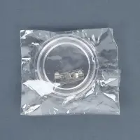 Заготовка акрилового значка, диаметр 4,4 см, набор 10 шт