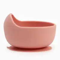 Тарелка детская на присоске и ложка, розовый, Mum&Baby Тарелка детская на присоске и ложка, розовый, Mum&Baby