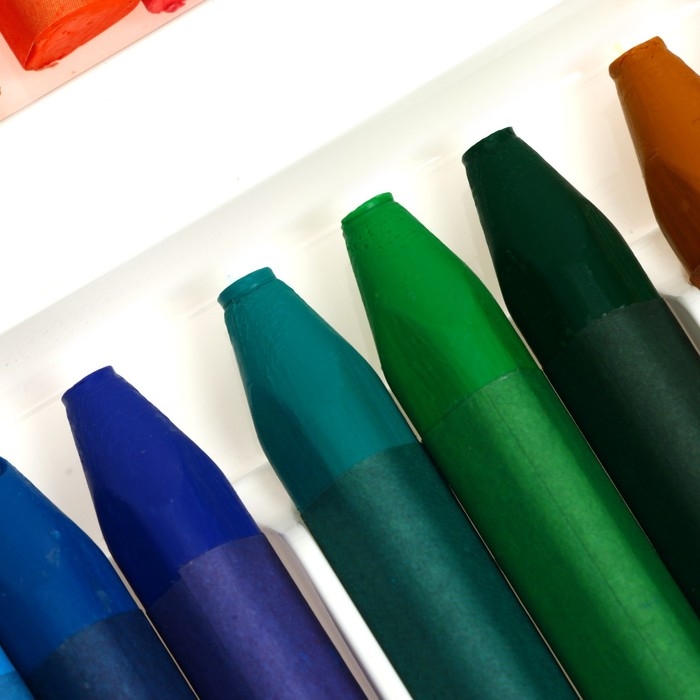 Пастель масляная 18 цветов,  Пастель масляная 18 цветов, "Луч" Школа творчества, трёхгранная