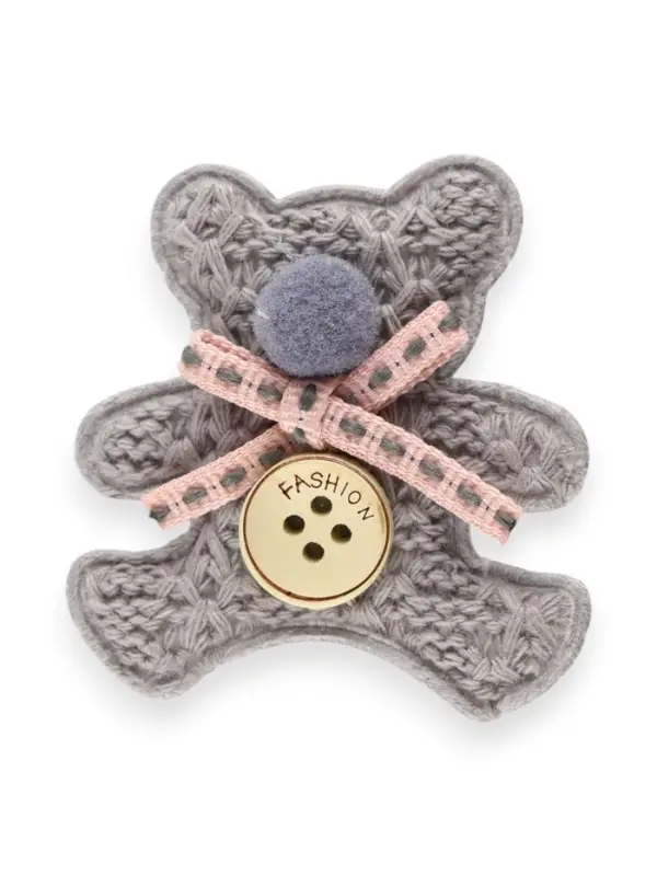 Аппликация «Мишка», 5×4.5 см Аппликация «Мишка», 5×4.5 см