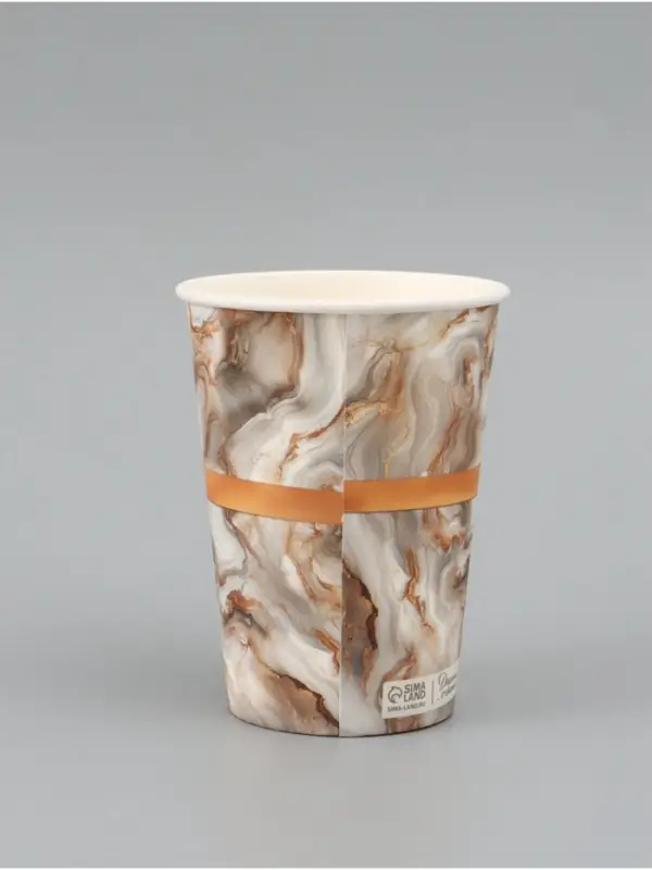 Стакан для цветов &laquo;Мрамор&raquo;, 350 мл