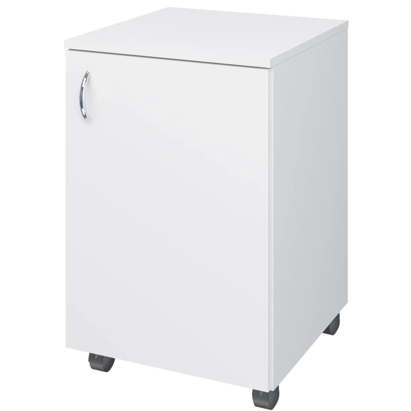 Тумба MEG_медицинская, 1 отделение, полка, ЛДСП ТМ (код МД-103.00) белый