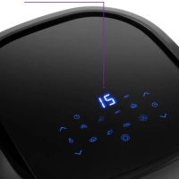 Аэрогриль электрический с поддоном КТ-2220 - 6 л - 1800 Вт Аэрогриль электрический с поддоном КТ-2220 - 6 л - 1800 Вт