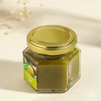 Свеча ароматическая в банке 70 гр воска, грейпфрут+зелёный чай