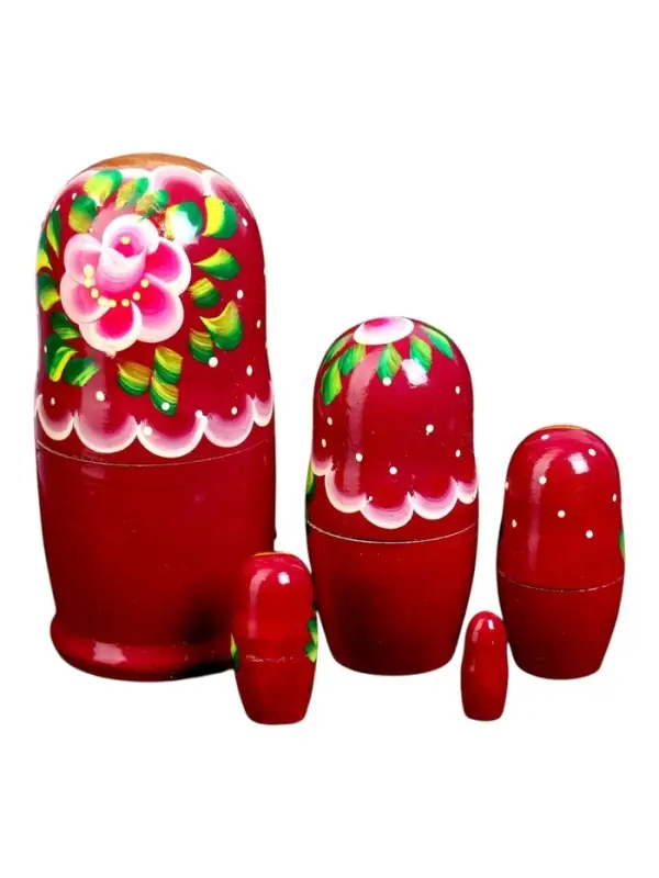 Матрёшка 5 в 1, расписная, МИКС