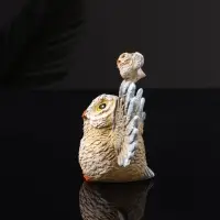 Фигурка полистоун &laquo;Сова с совенком на крыле&raquo;, 9.3&times;13.5&times;5.2 см