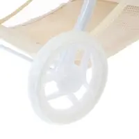 Коляска для кукол универсальная, с переноской, с корзиной, металлический каркас