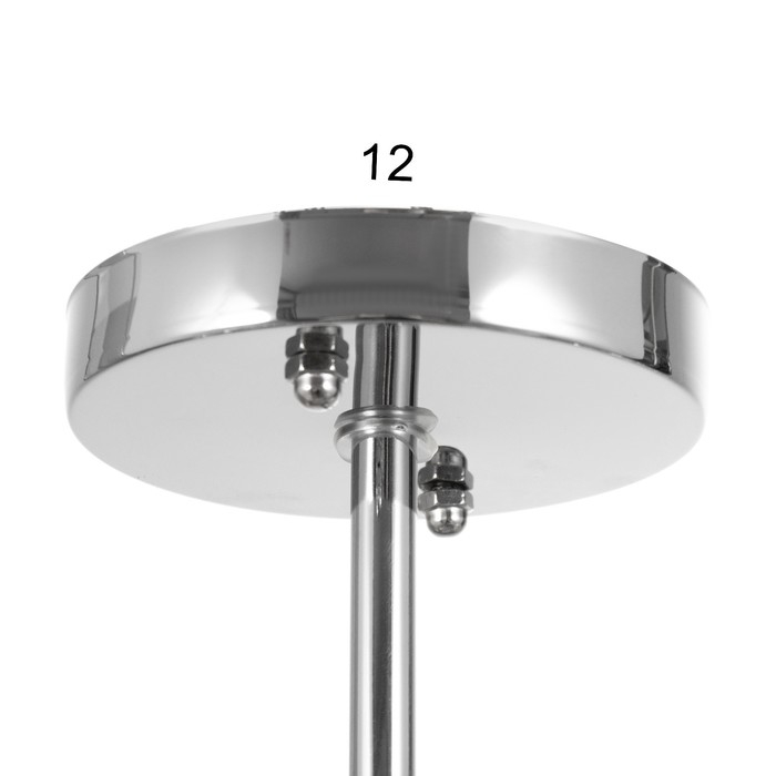 Люстра Люстра "Роксана" 2хЕ27 40Вт хром 48х26х27 см BayerLux