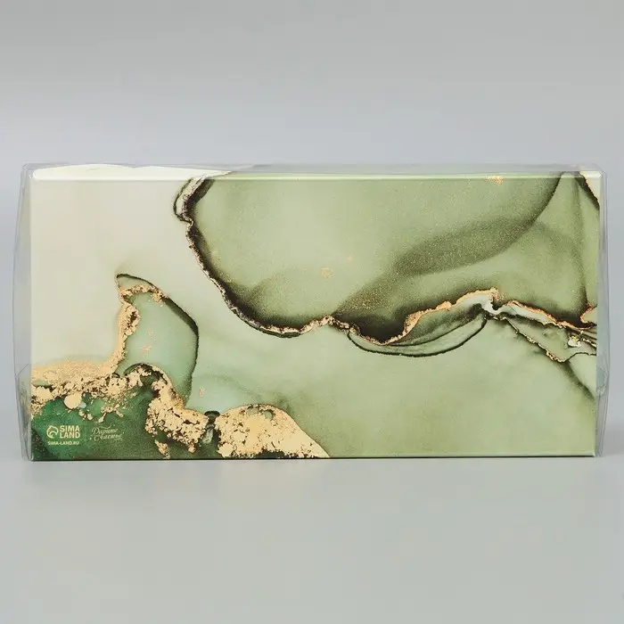 Коробка для печенья, кондитерская упаковка с PVC крышкой, &laquo;Лучшему учителю&raquo;, 21 х 10.5 х 3 см