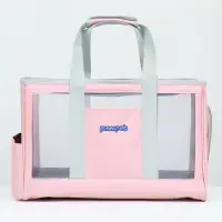 Сумка-переноска для животных, 24&times;25&times;41 см, с раздвижным окном, розовая