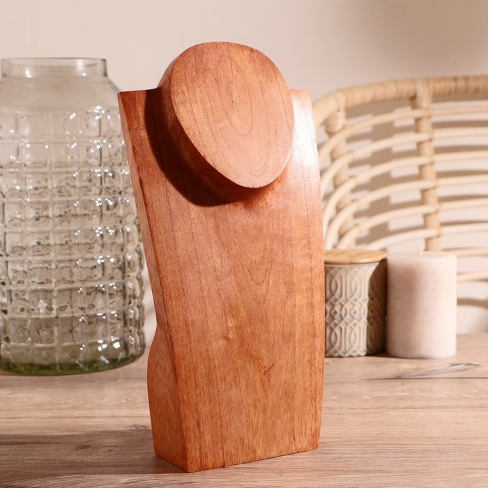 Подставка под колье из дерева Подставка под колье из дерева "Агнес"16х7х27 см