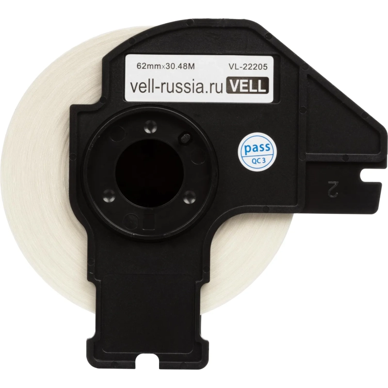 Картридж Vell VL-B-DK 22205 (Brother DK22205) для QL {Vell22205