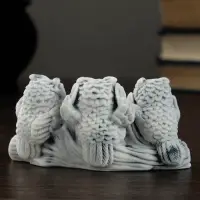 Фигурка &laquo;Три совы&raquo;, 10 см
