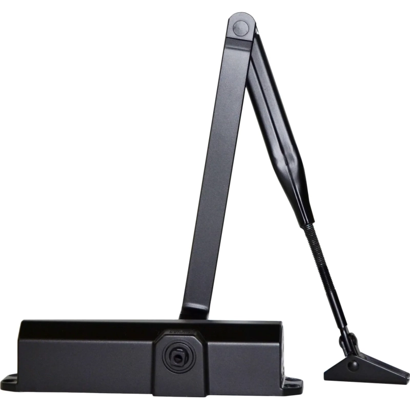 Доводчик Dormakaba TS Compakt с рыч.тягой, до 100 кг, чёрный (67010119)