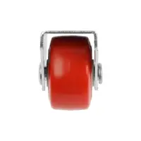 Ролик выкатной CAPPIO, прорезиненный, d=24 мм, 4 шт.
