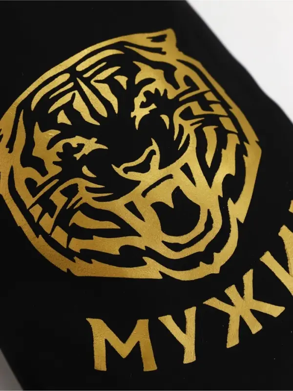 Стопки в чехле &laquo;Тигр&raquo;: нержавеющая сталь, набор 3 шт.&times;30 мл